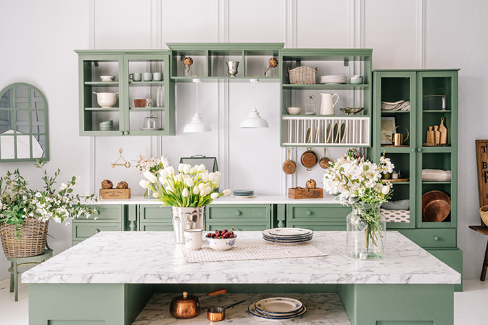 Can Stone Countertops Give a Retro Feel?